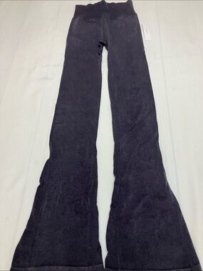 Black Flared Leggings - Women